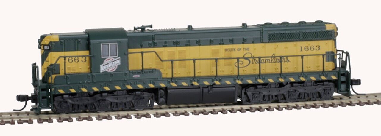 Atlas 40005323 N Scale EMD SD7 Chicago & NorthWestern C&NW 1664 DCC & Sound