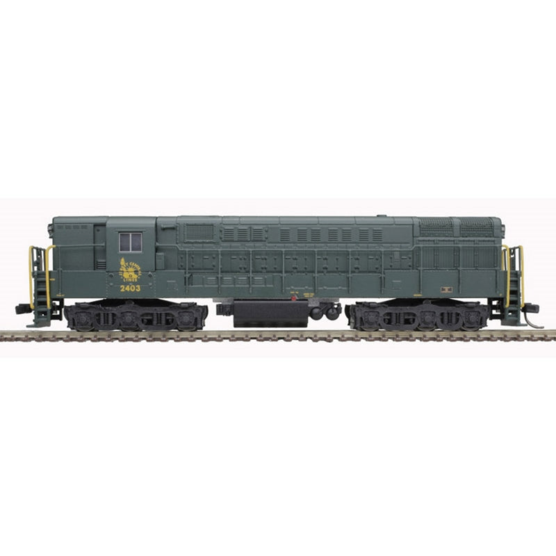 Atlas 40005388 N Scale FM Train Master Phase 1B Jersey Central CNJ 2407