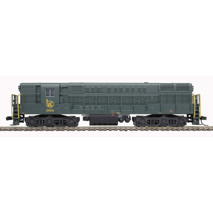 Atlas 40005388 N Scale FM Train Master Phase 1B Jersey Central CNJ 2407