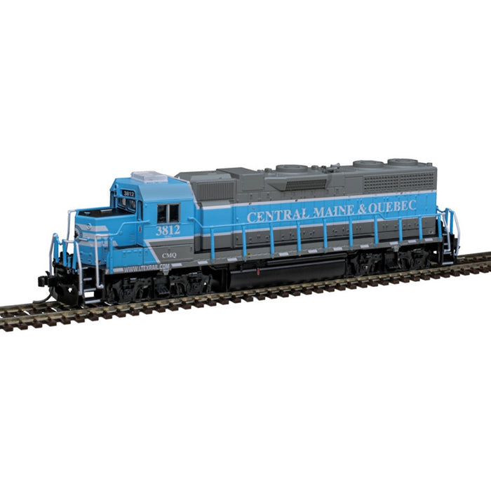 Atlas 40005620 N Scale EMD GP38 Central Maine & Quebec CMQ 3812 with DCC & Sound