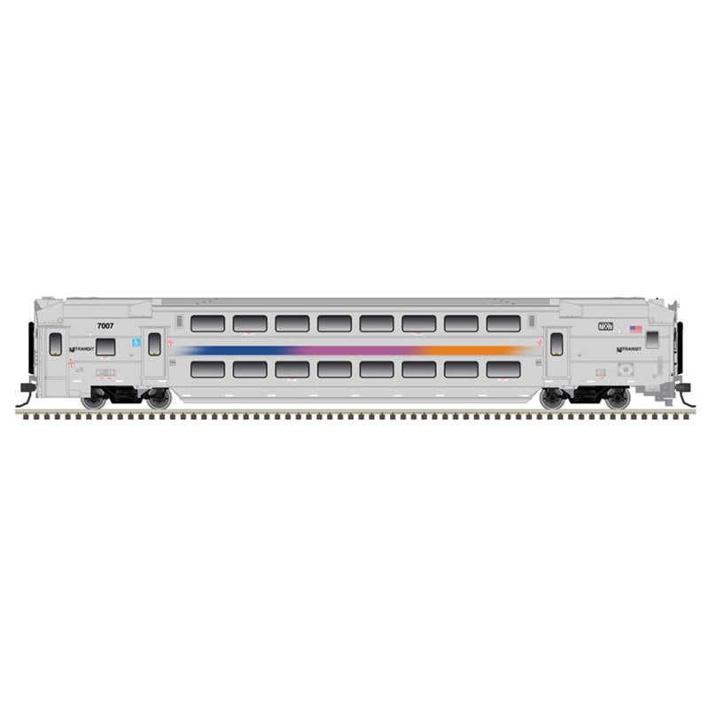 Atlas 40005752 N Scale NJ Transit ALP-45DP/A Loco 4505, Cab Car 7049 & Coach 7645 with DCC & Sound
