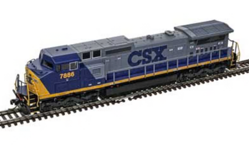 Atlas 40005837 N Scale GE Dash 8-40CW "YN2" CSXT 7886 - DC