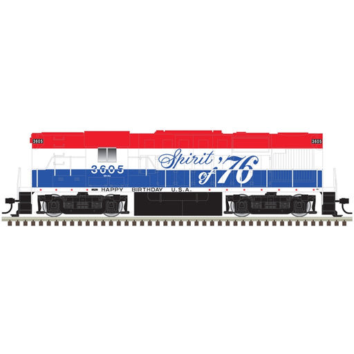Atlas 40005869 N Scale ALCo RS11 Diesel Duluth Winnipeg & Pacific  "Bicentennial" DWP 3605 - DC