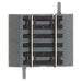 Atlas 453 HO Scale True-Track Code 83 Straight Section 1.5" 4 Pack
