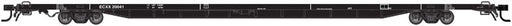 Atlas 50001738 N Scale 89' TOFC Flatcar ECDC Environmental ECXX 20001