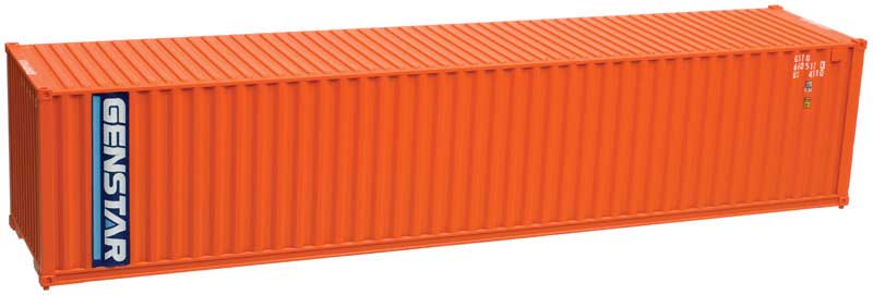 Atlas 50003860 N Scale 40' Intermodal Container 3-Pack Genstar Set #1