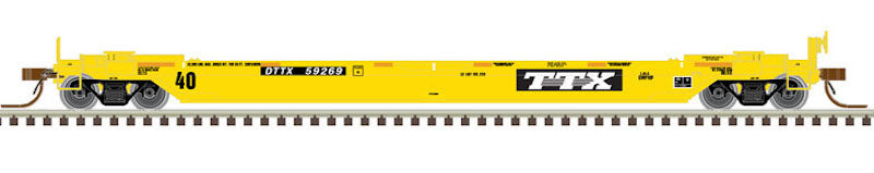 Atlas 50005286 N Scale 40' Rebuilt Well Car TTX 1990's Logo 59429