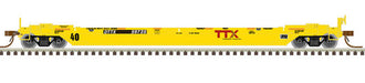 Atlas 50005290 N Scale 40' Rebuilt Well Car TTX Red Logo 59049