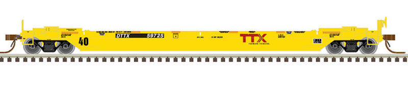 Atlas 50005290 N Scale 40' Rebuilt Well Car TTX Red Logo 59049