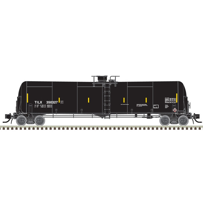 Atlas 50005825 N Scale 31,000 Gallon TILX Tank Car with BNSF Buffer Car (6 Car Set)