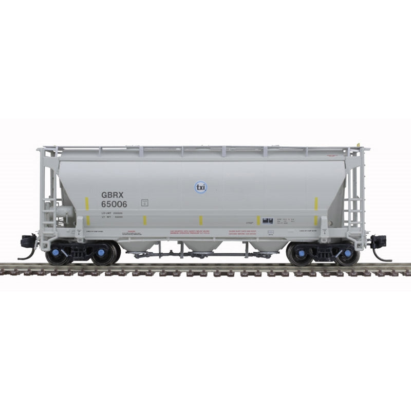 Atlas 50006216 N Scale Trinity 3230 PD Covered Hopper TXI GBRX 65000