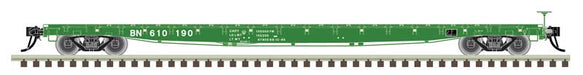 Atlas 50006427 N Scale GSI 60' Flatcar Burlington Northern BN 610192