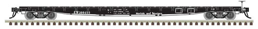 Atlas 50006434 N Scale GSI 60' Flatcar Norfolk & Western NW 300549