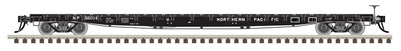 Atlas 50006436 N Scale GSI 60' Flatcar Northern Pacific NP 66004