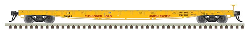 Atlas 50006442 N Scale GSI 60' Flatcar Union Pacific UP 54640