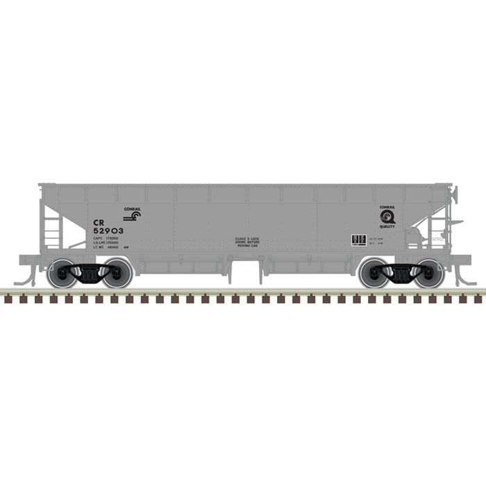 Atlas 50006605 N Scale 70 Ton Hart Ballast Car Conrail Quality CR 52921