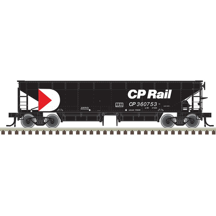 Atlas 50006613 N Scale 70 Ton Hart Ballast Car Canadian Pacific CP 360986