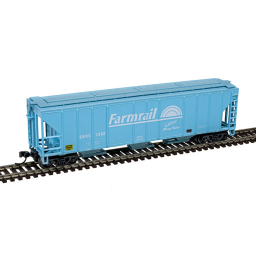 Atlas 50006790 N Scale PS-2 4427 3 Bay Covered Hopper Farmrail GNBC 1002