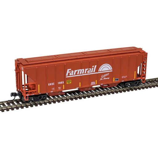 Atlas 50006791 N Scale PS-2 4427 3 Bay Covered Hopper Farmrail GNBC 1003