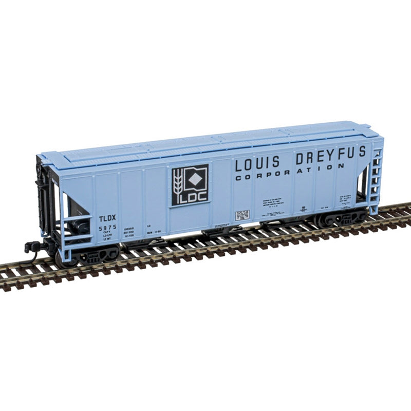Atlas 50006802 N Scale PS-2 4427 3 Bay Covered Hopper Louis Dreyfus TLDX 5975