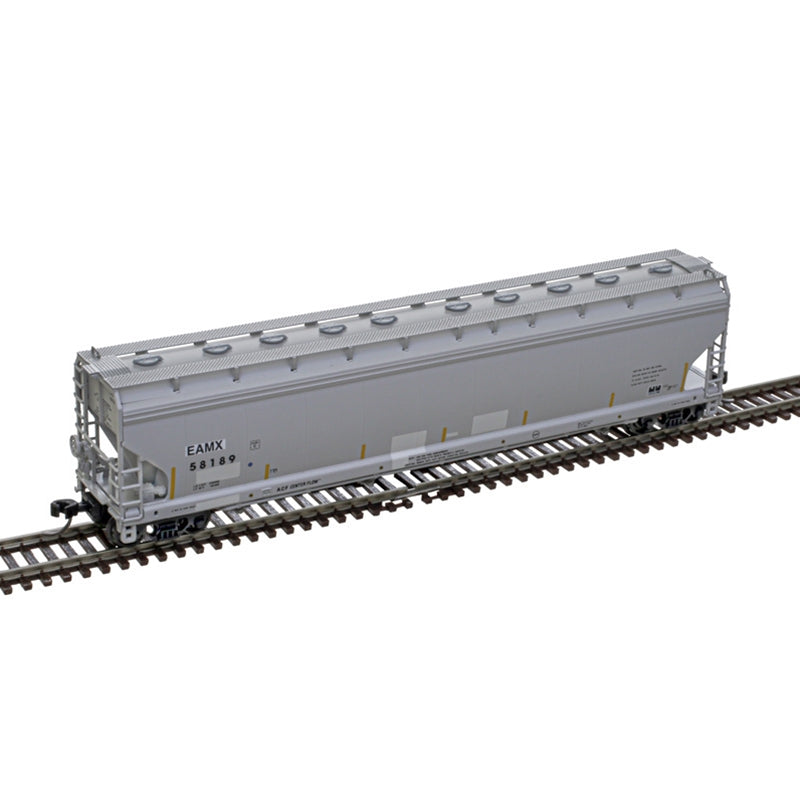 Atlas 50006983 N Scale ACF 5800 4 Bay Covered Hopper Everest Railcar Services EAMX 58181