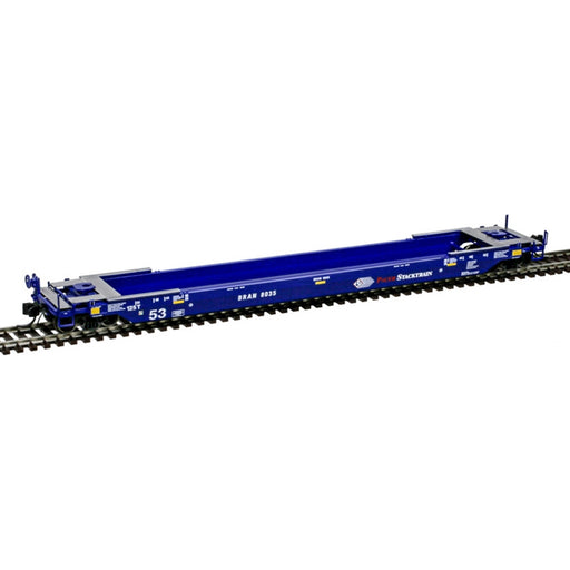 Atlas 50007051 N Scale 53' Rebuilt Well Car Pacer Stacktrain BRAN 8035 (Fantasy Scheme)