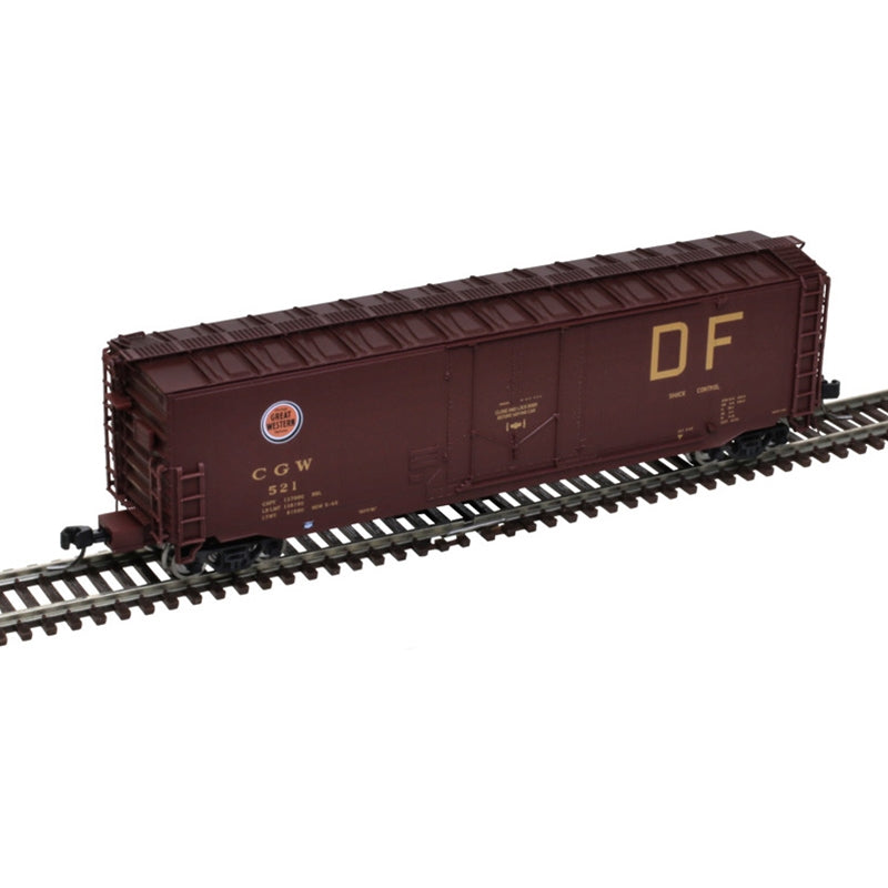 Atlas 50007151 N Scale 50' RBL Boxcar Chicago Great Western CGW 518