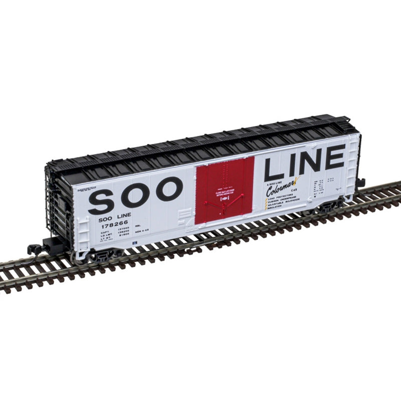 Atlas 50007160 N Scale 50' RBL Boxcar SOO Line 178266
