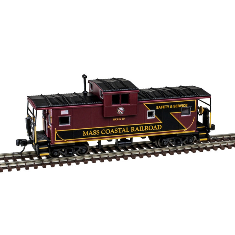 Atlas 50007312 N Scale Extended Vision Caboose  Mass Coastal #10