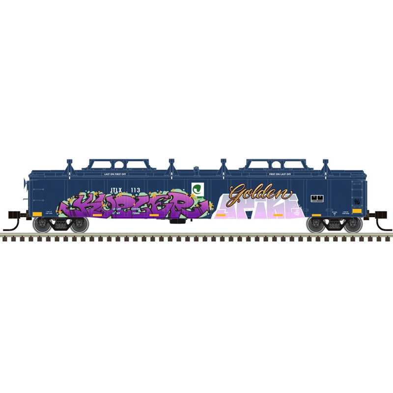 Atlas 50007779 N Scale Thrall 2743 Covered Gondola with Cover David J. Joseph Co. JTLX 113