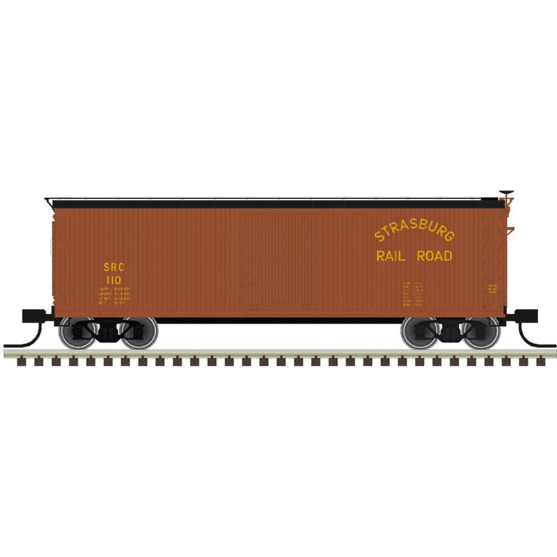 Atlas 50007970 N Scale USRA Double Sheathed Boxcar Strasburg Railroad SRC 110