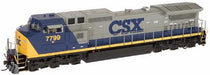 Atlas 51976 N Scale GE Dash 8-40CW CSX 7681 with DCC - USED (YN2 Paint)