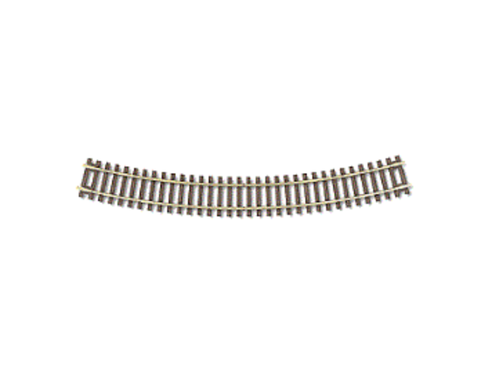 Atlas 532 HO Scale Code 83 18" Radius Curve Track (6-Pack)