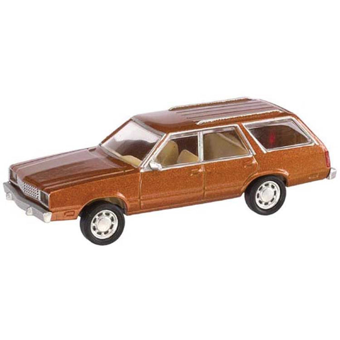 Atlas 60000012 N Scale 1978 Ford Fairmont Wagon - Chestnut (2 Pack)