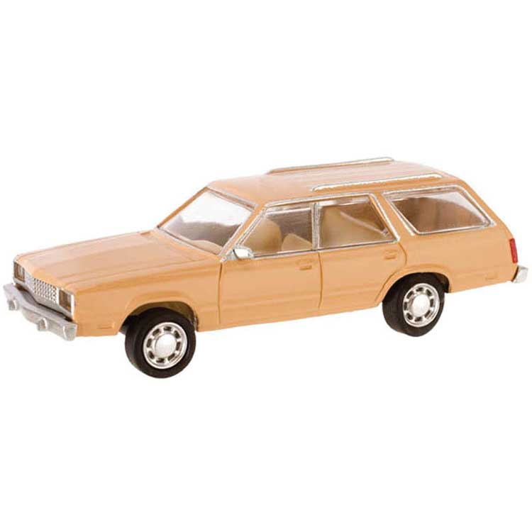 Atlas 60000039 N Scale 1978 Ford Fairmont Wagon - Light Chamois (2 Pack)
