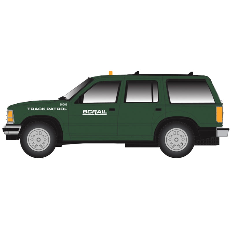 Atlas 60000167 N Scale 1993 Ford Explorer 2 Pack -  British Columbia Railway BC Rail