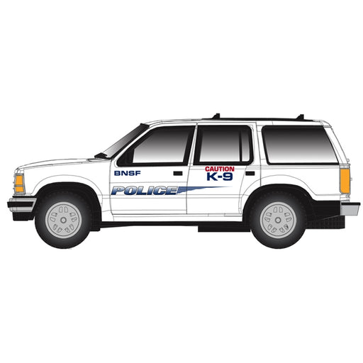 Atlas 60000168 N Scale 1993 Ford Explorer 2 Pack - BNSF Police
