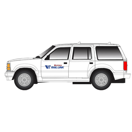 Atlas 60000169 N Scale 1993 Ford Explorer 2 Pack - Montana Rail Link MRL