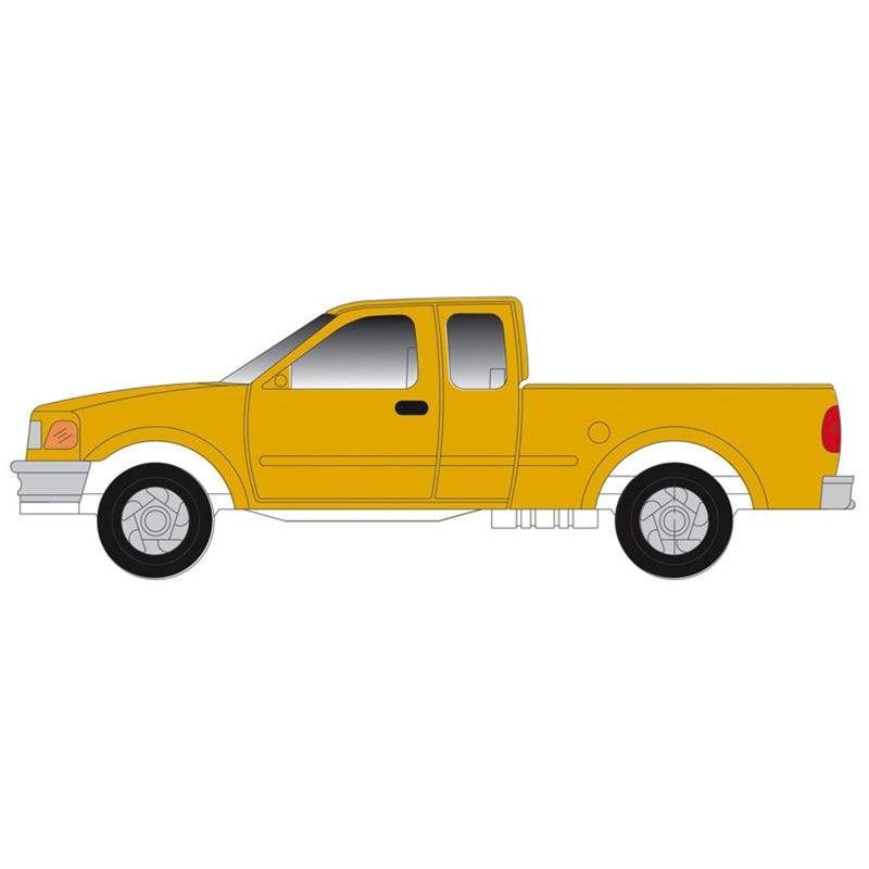 Atlas 60000176 N Scale Ford F-150 Pickup Truck Set - Yellow