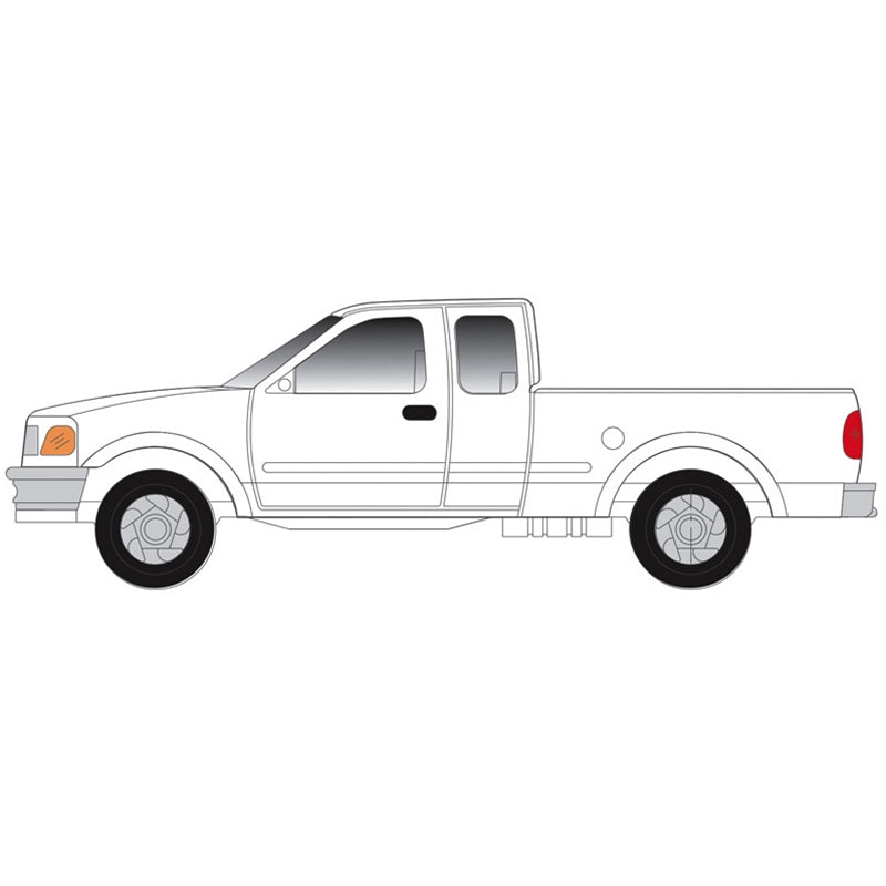 Atlas 60000177 N Scale Ford F-150 Pickup Truck Set - White