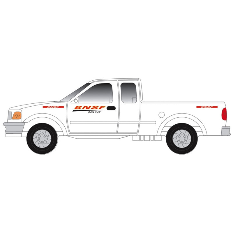 Atlas 60000178 N Scale Ford F-150 Pickup Truck Set - BNSF
