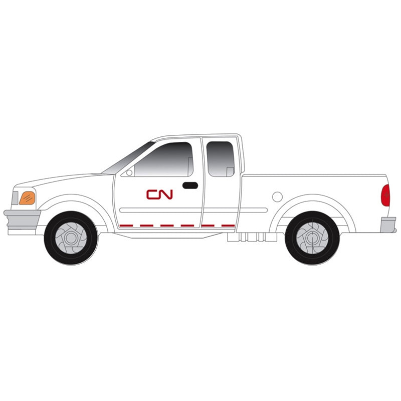 Atlas 60000179 N Scale Ford F-150 Pickup Truck Set - Canadian National CN