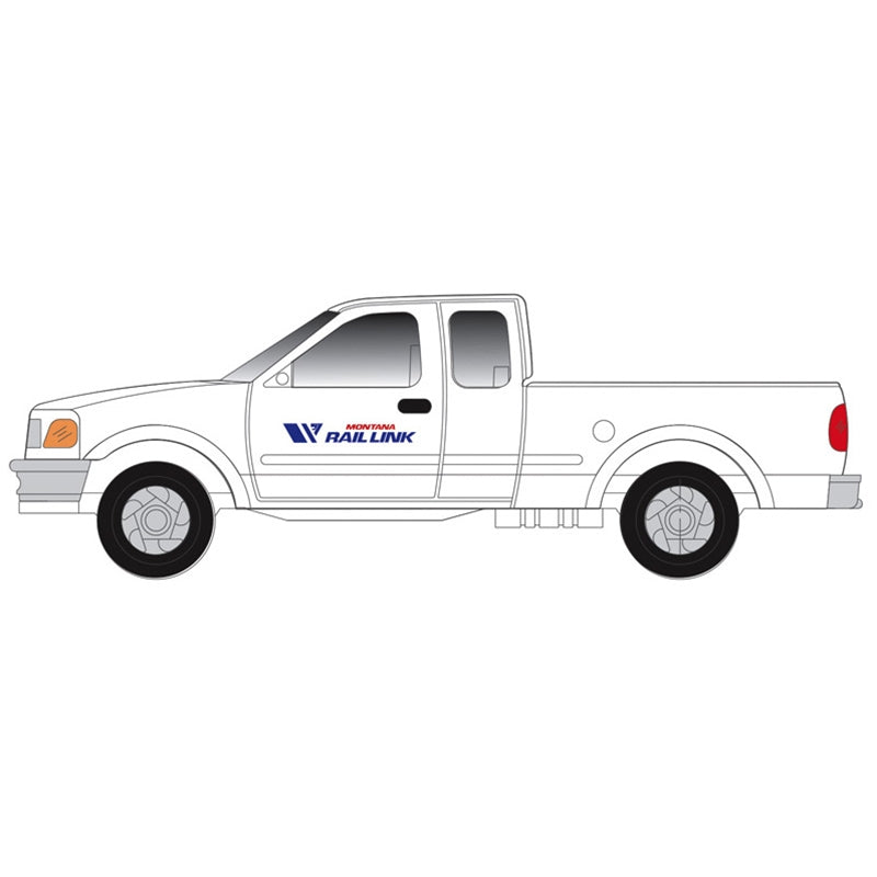 Atlas 60000184 N Scale Ford F-150 Pickup Truck Set - Montana Rail Link MRL