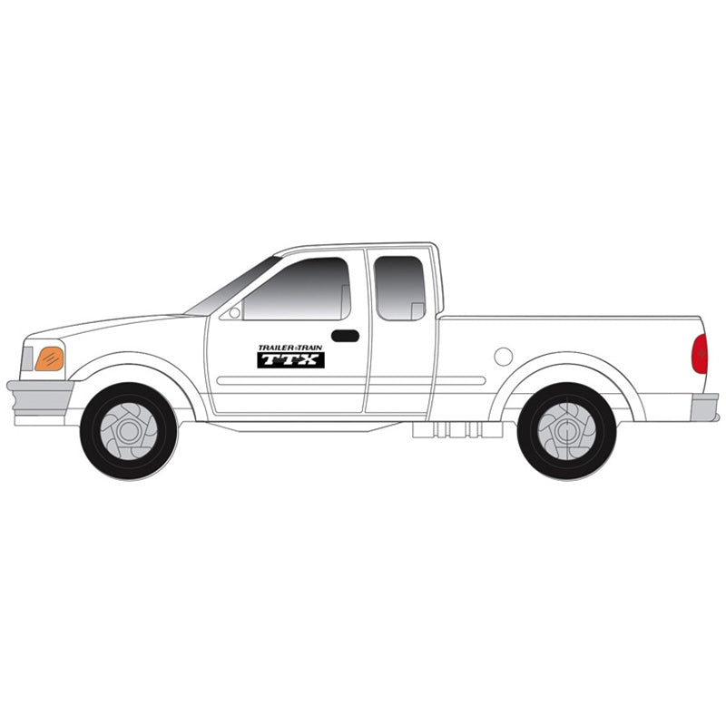 Atlas 60000185 N Scale Ford F-150 Pickup Truck Set - TTX MOW