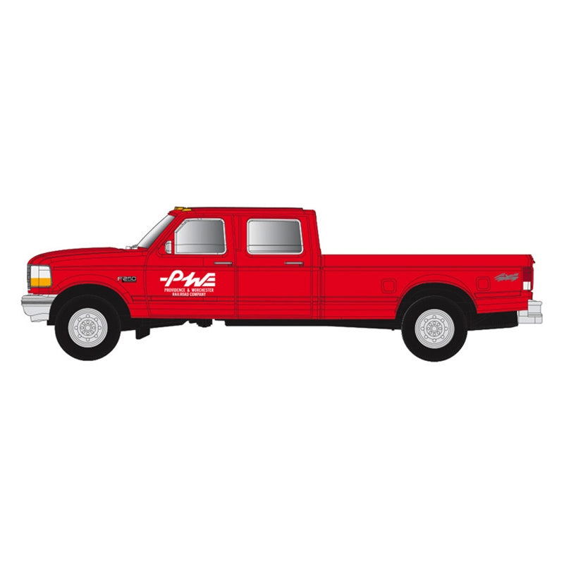 Atlas 60000191 N Scale Ford F-250 / F-350 Pickup Truck Set - Providence & Worchester PW