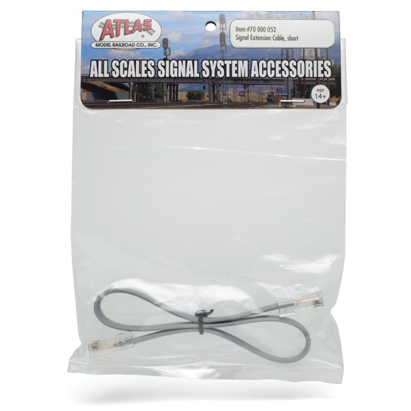 Atlas 70000052 12" Short Signal Extension Cable - All Scales Signal System