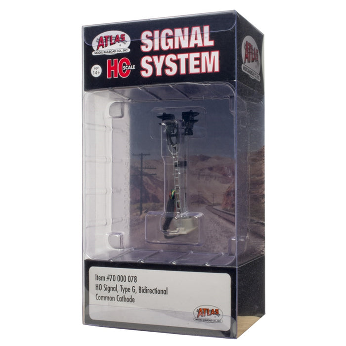 Atlas 70000078 HO Scale Bi-Directional G Type Signal