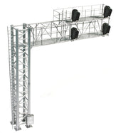 Atlas 70000098 HO Scale Modern Cantilever Double Track Signal Bridge - Left