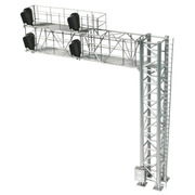 Atlas 70000099 HO Scale Modern Cantilever Double Track Signal Bridge - Right