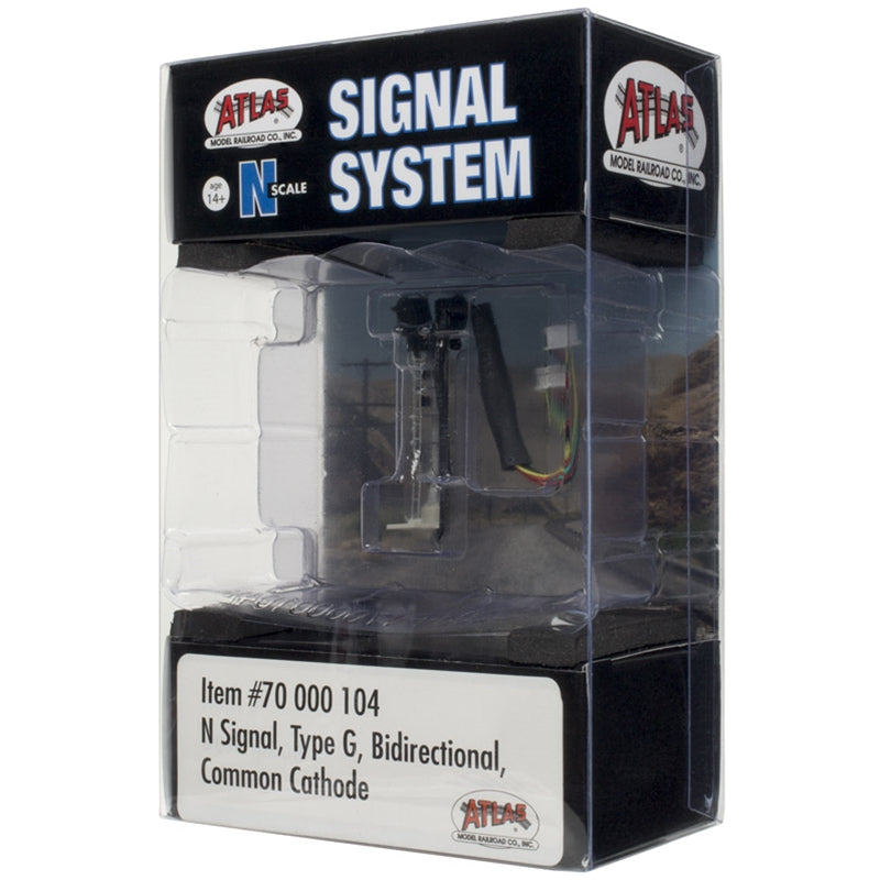 Atlas 70000104 N Scale Signal System G Type Bi Directional Signal